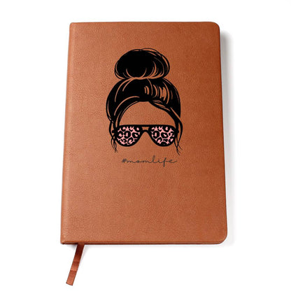 Mom Life - Vegan Leather Notebook