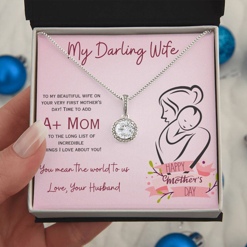 My Darling Wife- First Mother's Day - Necklace