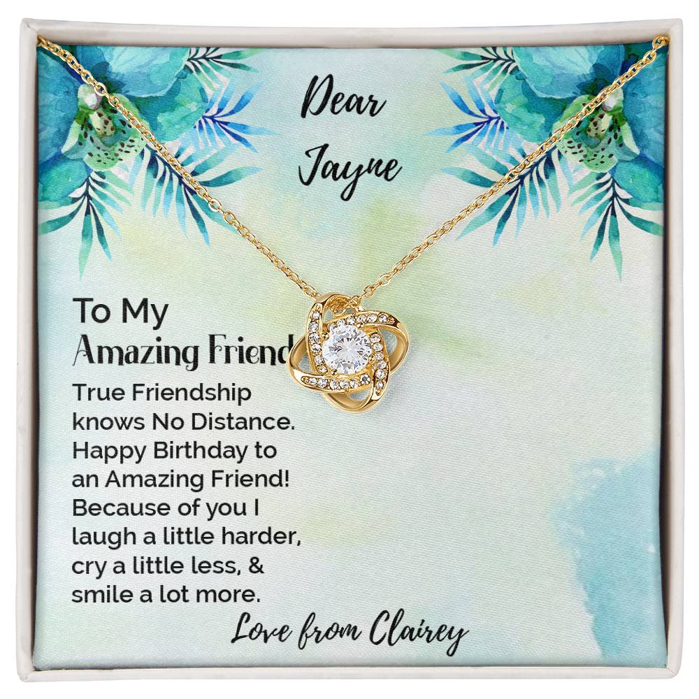 Amazing friend necklace for specific order- Claire