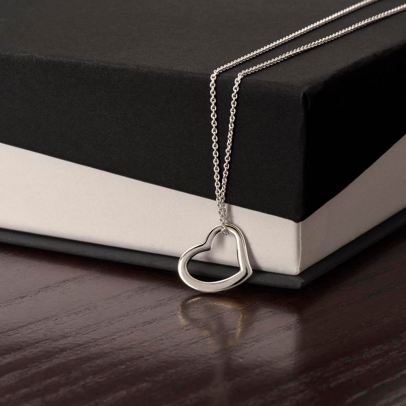 Delicate Heart Necklace- for Her