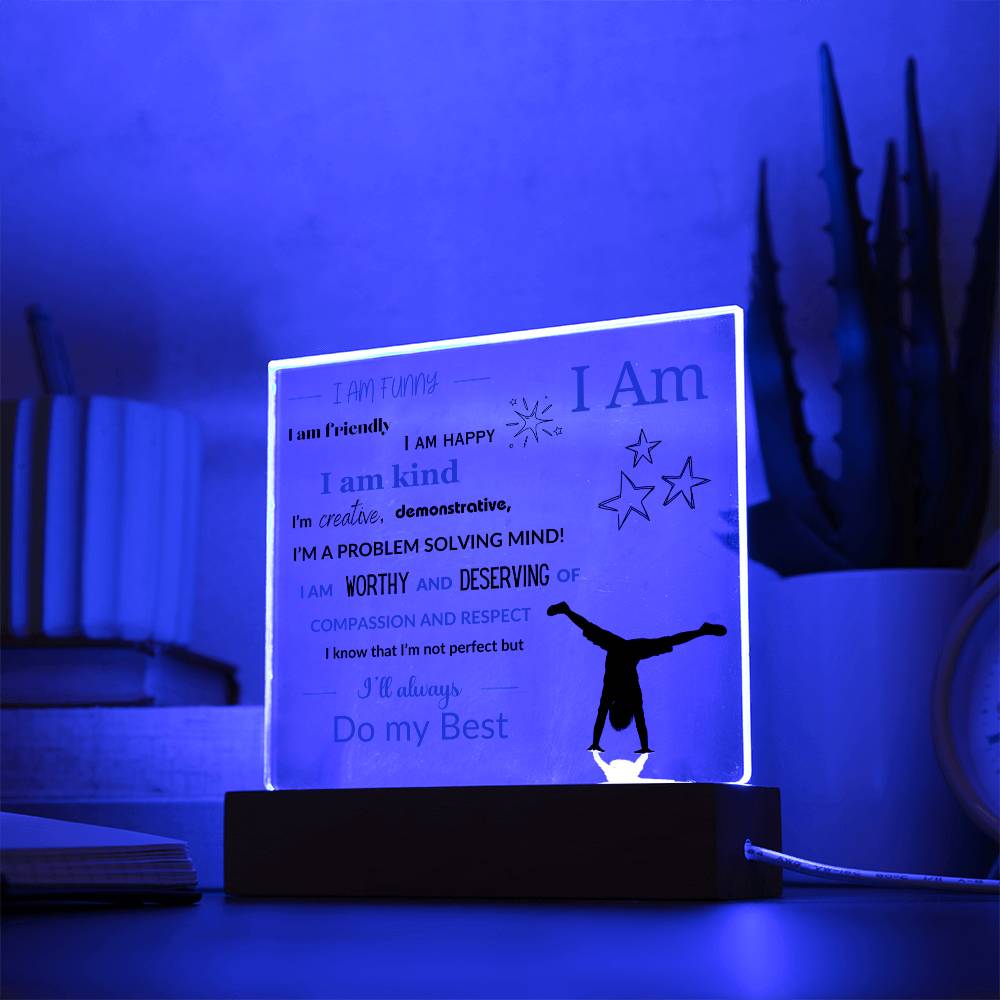 Son/Grandson- Affirmations Collection- with Optional Night Light- Style 2