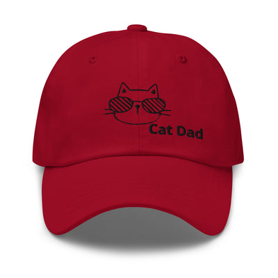 Cat Dad Baseball Cap