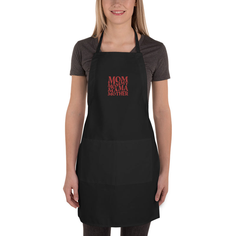 Mamma Embroidered Apron