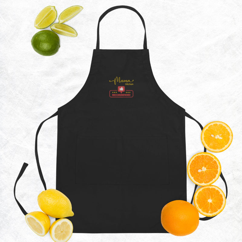 Mama- Kitchen is Five Star- Embroidered Apron