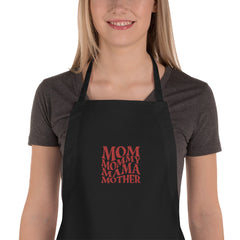 Mamma Embroidered Apron