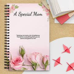 Special Mom Spiral notebook