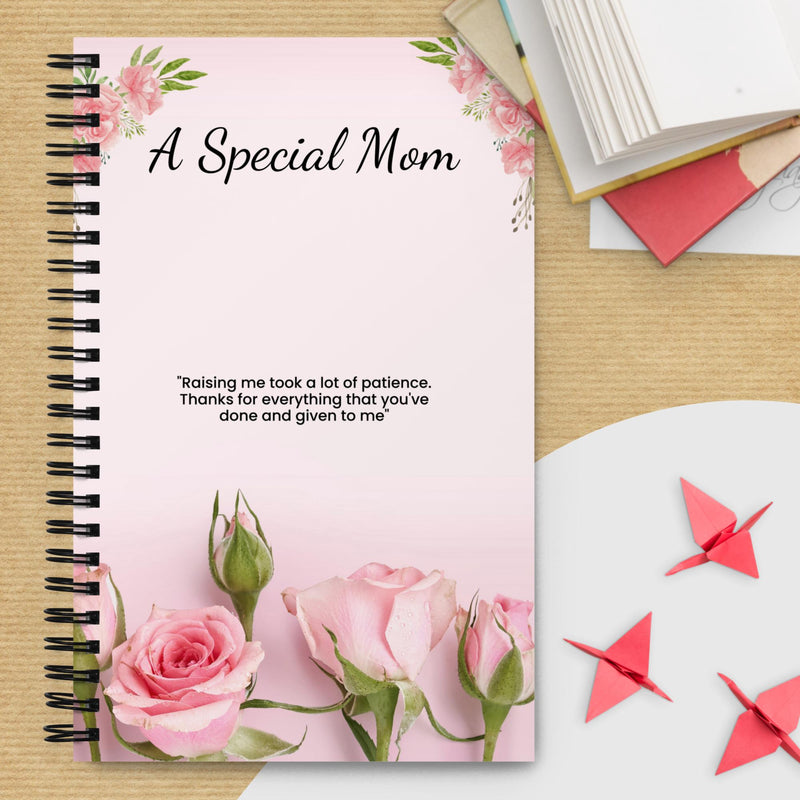 Special Mom Spiral notebook