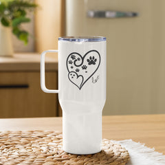 Puppy Love Travel Mug with Handle