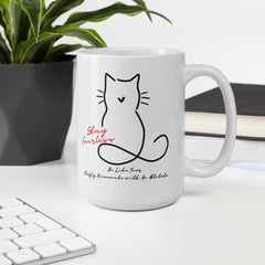 If you have a Fluffy Room Mate, —this mug's for YOU Cat Lover!